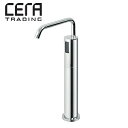 CERA ●オートソープディスペンサー セラオリジナルコレクション φ28 ベッセル型洗面器・手洗器専用 液状タイプ クロム CEA0120R