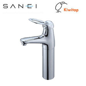 三栄水栓製作所 洗面用蛇口 KIWITAPシリーズ 台 シングルワンホール洗面混合水栓 クロムメッキ 一般地 K4770NJV-2T-13