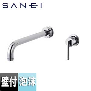 Rakuten - SANEI 洗面用蛇口 サイ 壁 シングル洗面混合栓 泡沫 スパウト250mm 一般地 K47450-13