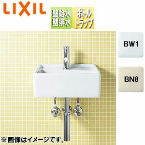 【セット内容】 (1)洗面器・水栓 (2)固定金具 (3)排水金具 (4)止水栓 2個 【規格・特徴】 ・洗面器寸法:380×380×135 ・アクアセラミック ・壁付式 ・オーバーフロー穴なし ・シングルレバー混合水栓 ・エコハンドル ・泡沫式 ・クイックジョイント ・呼び径13mm ・壁給水 ・排水口カバーつき ・一般地・寒冷地共用 【カラー】 ・ピュアホワイト(BW1) ・オフホワイト(BN8) 【注意】 ※オーバーフロー穴はありません。あふれ防止のため、吐水中はその場を離れないでください。 ※洗面器の背面・裏面には釉薬がかかっていません。 【商品説明】 水じまいが良く、清潔感のある美しいデザイン。 「ガンコな水アカ」も「汚れ」もどちらも落とせ、ISOに準拠した抗菌(銀イオン)パワーで 細菌の繁殖も抑えれるお掃除ラクラクな衛生陶器のアクアセラミックです。 【メーカー直送便の注意事項】 下記の条件がございますので、商品によってはご準備くださいますようお願い致します。 ※別途金額が発生する場合がありますので必ずご一読ください。 ■商品お渡しについて 基本ドライバー1人で訪問の為、荷下ろしの際にお手伝いできる方が必要となります。 集合住宅の場合は1階及びエントランス、戸建住宅の場合は玄関先でのお引き渡しとなります。 ■配送車について 一般的な宅配業者でございません。メーカー指定の大型トラック(4t車)にての配送となります。 道幅6m(一般的な軽自動車がすれ違える道幅)以下の場合、配達ができません。 別途追加料金が発生いたしますが、2tトラックでの手配が可能です。 階段、狭所など困難な場合はご相談ください。 ■商品お届け日について メーカーに在庫があり、日にち指定がない場合は、翌日、または翌々日のお届けとなります。ご希望日がありましたらご注文フォームの「お届け日時」にご記入ください。(平日のみ) 納期要確認の記載のある商品や受注生産商品の場合、納期にお時間が掛かります。詳細な納期については商品により異なりますので、改めて当店よりご連絡させて頂きます。 ■お届け時間について 時間指定が出来かねます。必ず連絡が取れる電話番号と荷受人のお名前を記載ください。 当日の配送時間(目安)については、配送前にドライバーよりご連絡させて頂きます。 (配送前連絡はサービスとなりますので確約するものではございません) ■不在時の再配達について 不在の場合は運送会社が持ち帰り、当日の再配達が出来かねます。 また保管料・再配達の手数料が発生する場合（お客様負担）がございますのでお届け日には必ずご在宅いただけますようお願い致します。 ■配送エリアについて 沖縄・離島地域の場合、別途費用がかかる場合がございます。 ■お支払い方法について 「後払い」「クレジットカード」「銀行振込」「郵便振替」のみとなります。 ご入金確認後にメーカーへ発注させていただきます。 【大型商品の配送について】 ■基本ドライバー1人で訪問の為、荷下ろしの際にお手伝いできる方が必要となります。 ■大型トラック(4t車)にて配送となります。 道幅6m(一般的な軽自動車がすれ違える道幅)以下の場合、配達ができません。 ※別途追加料金が発生いたしますが、2tトラックでの手配が可能です。 階段、狭所など困難な場合はご相談ください。 ■時間指定が出来かねます。 その為、必ず連絡が取れる電話番号と荷受人の名前を記載ください。 当日の配送時間(目安)については、配送前にドライバーよりご連絡させて頂きます。 アクアセラミック 角形 壁掛 壁掛け 陶器 エコ 省エネ 混合栓LIXILYL-A531SYEG-C