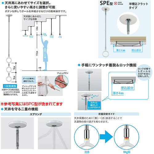 ������� �����ѥۥ����꡼�󥹥ݥåȷ� SPE�� Ⱦ����� ���󥰥����� 2�ܥ��å� SPEL-W