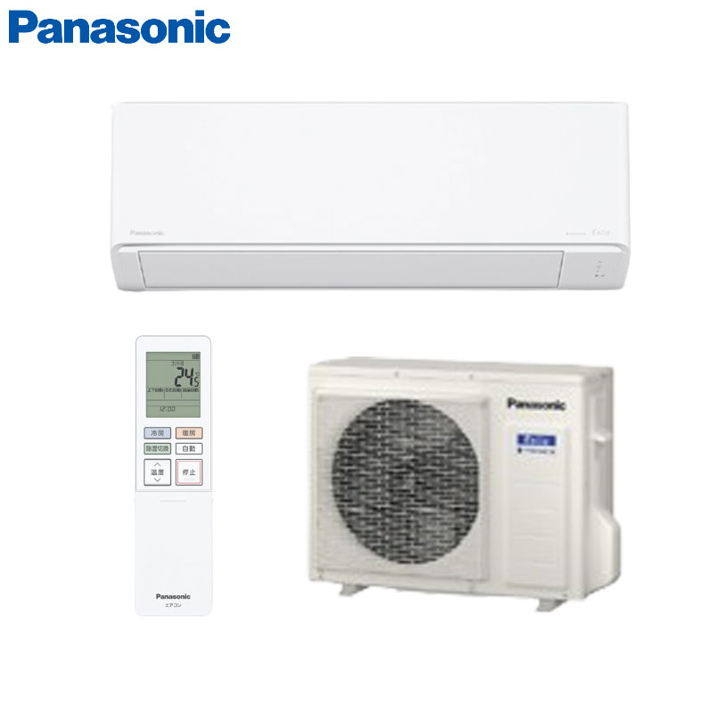【送料無料】パナソニック ルームエアコン Jシリーズ 200V 18畳 5.6kW エオリア クリスタルホワイト 2026年モデル CS-566DJ2-W+CU-566DJ2