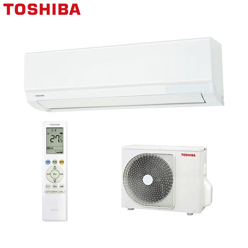 【送料無料】TOSHIBA 【台数限定】【SALE】ルームエアコン 5TMシリーズ 100V 6畳 2.2kW ホワイト 2025年モデル RAS-2215TL(W)+RAS-2215ATL