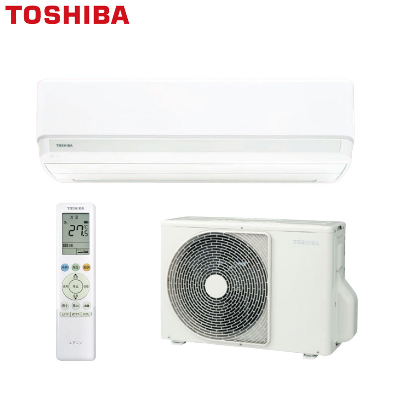 【送料無料】TOSHIBA ルームエアコン 6Tシリーズ 200V 18畳 5.6kW ホワイト 2026年モデル RAS-5626T(W)+RAS-5626AT