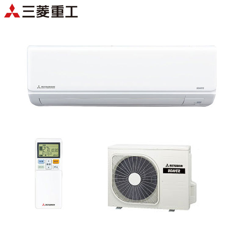 【送料無料】三菱重工 ルームエアコン Tシリーズ 200V 18畳 5.6kW ビーバーエアコン ファインスノー 2026年モデル SRK5626T2-W+SRC5626T2