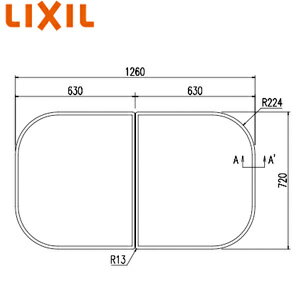 LIXIL դդ Ȥߤդ 2 720mm630mm ۥ磻 㥤ȡ 饹ƥN Х  Y...