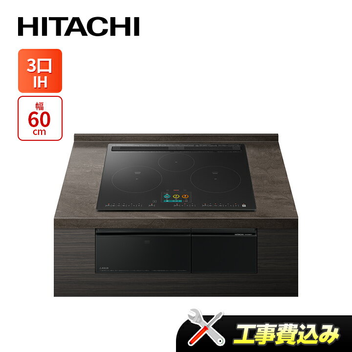 ߡΩ HT-N1500KTF(K) 60cm 3IH IHå󥰥ҡ Ŵƥ쥹б ץߥ֥å