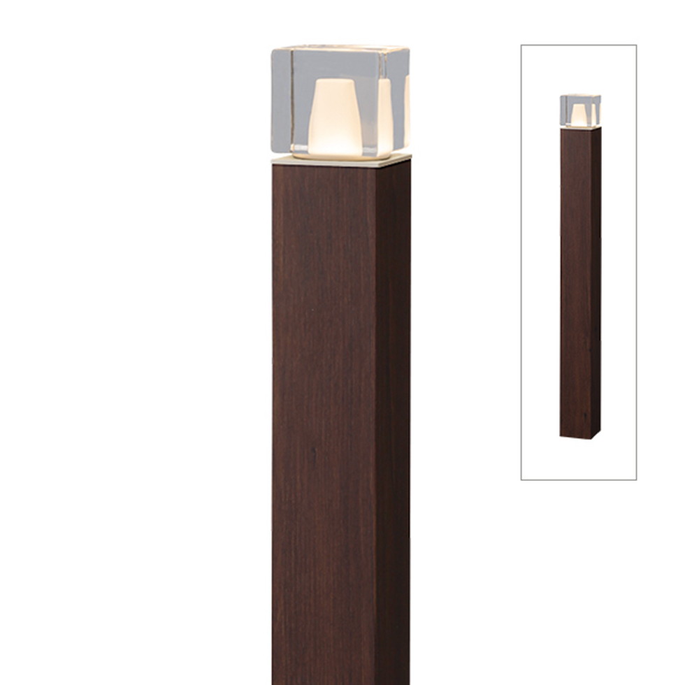 タカショー[HFD-D96]エクステリア　アートウッドポールライト　エクステリア