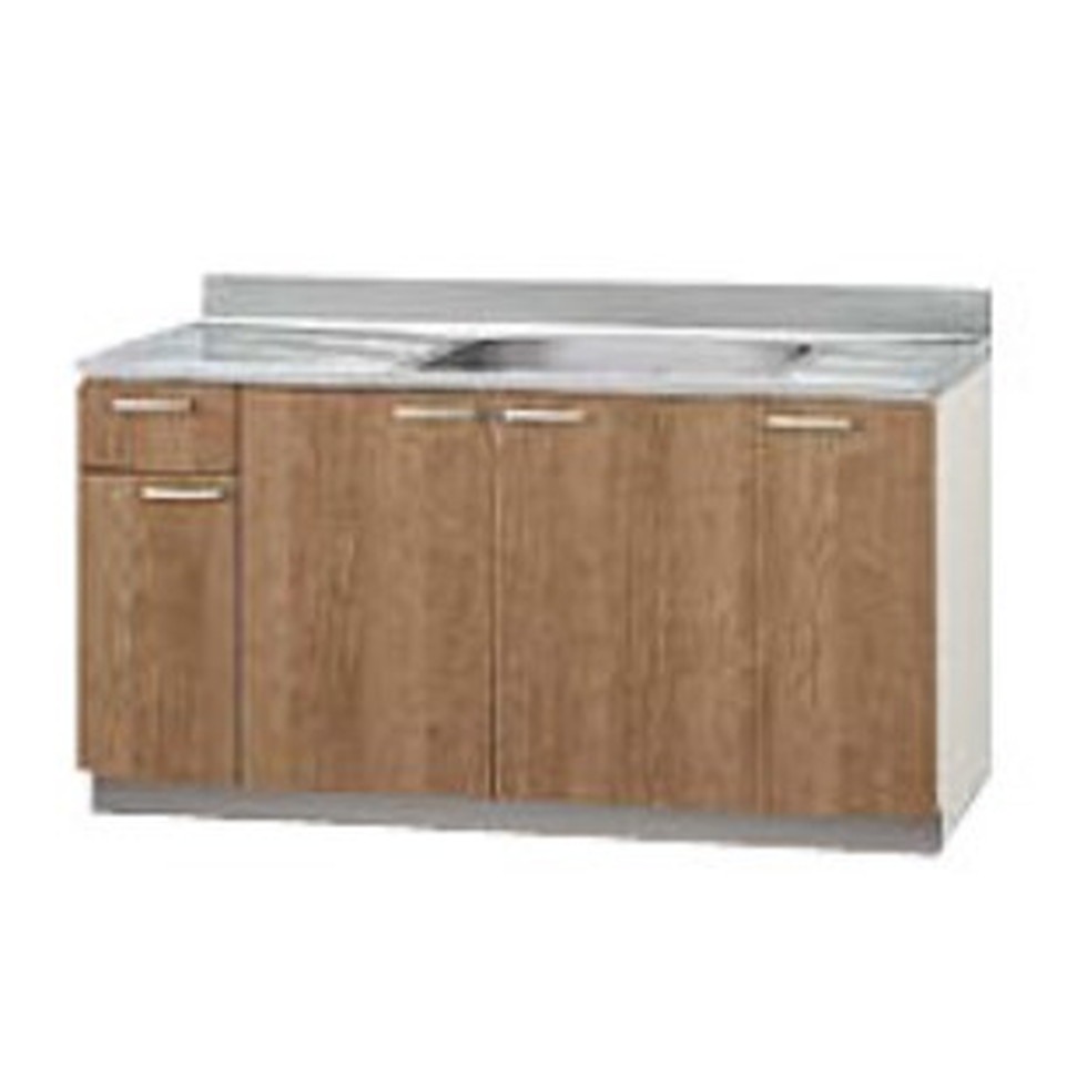 クリナップ[L-150MF]木キャビキッチンすみれ