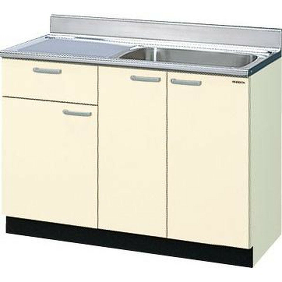 LIXIL[GK-S-105SYN]木製キャビネットGKシリーズ　流し台1段引き出し