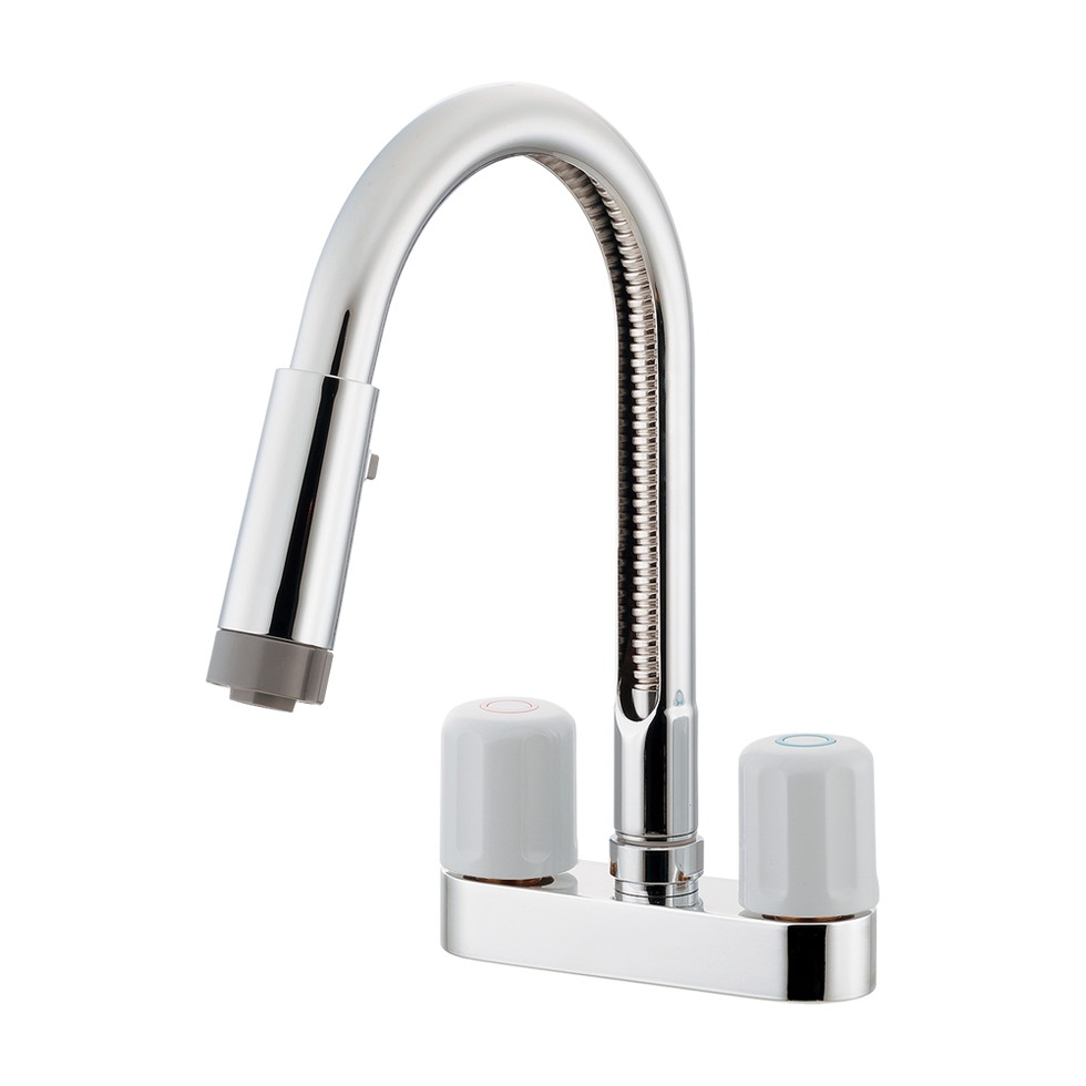 カクダイ[151-013]2ハンドル混合栓