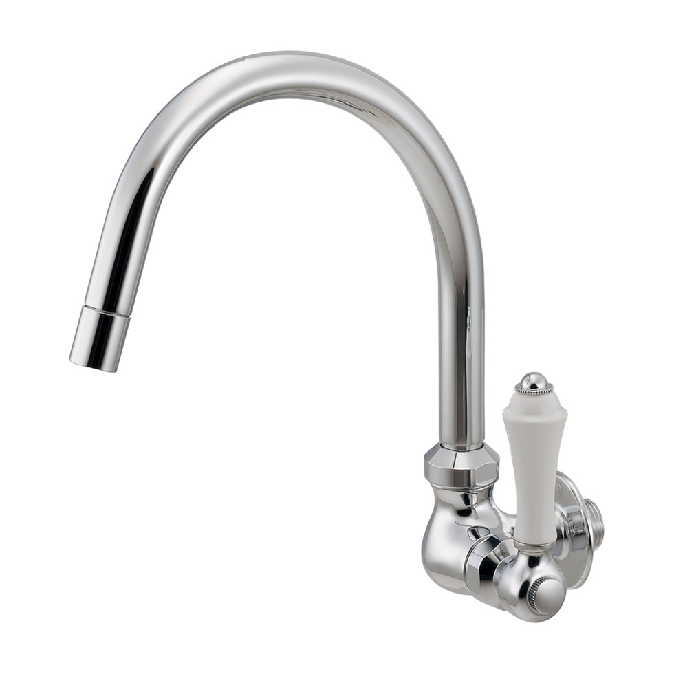 カクダイ[707-031-13]横形スワン水栓