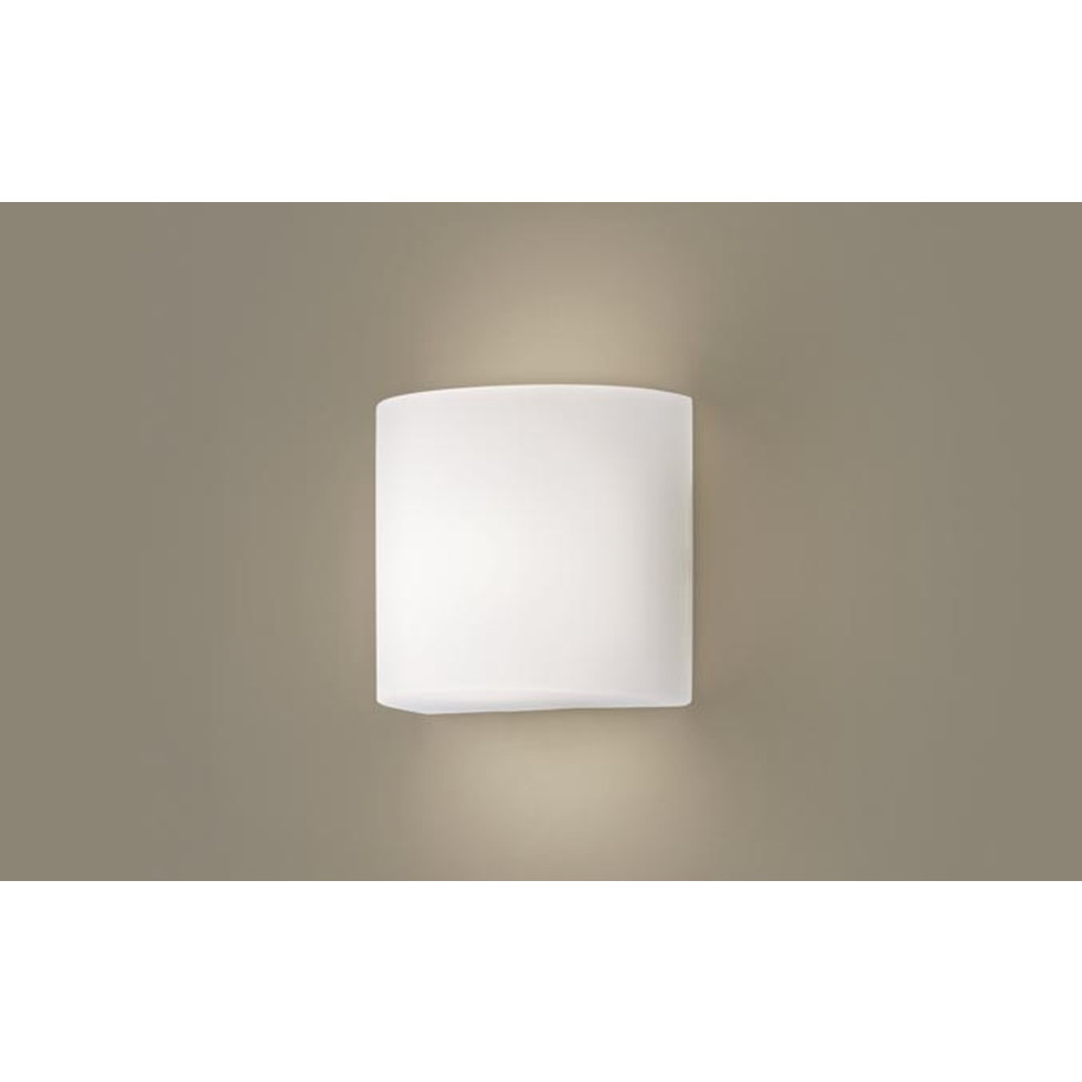 パナソニック[LGB81704LE1]壁直付型　LED（温白色）　ブラケット　拡散タイプ　白熱電球60形1灯器具相当