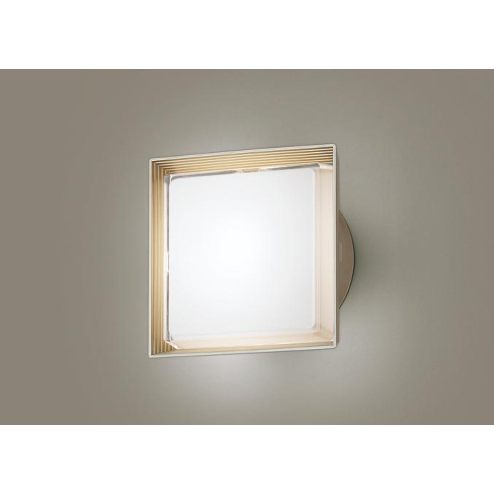 パナソニック[LGW80320KLE1]エクステリア　天井直付型・壁直付型　LED（昼白色）　ポーチライト　拡散タイプ・密閉型　防雨型　白熱電球40形1灯器具相当　エクステリア