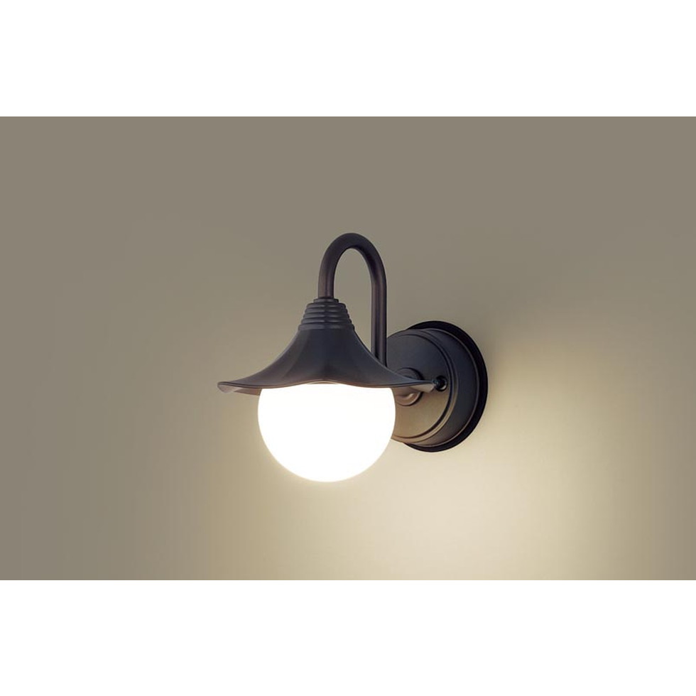 パナソニック[LGW85219F]エクステリア　壁直付型　LED（電球色）　ポーチライト　密閉型　LED電球交換型・防雨型　白熱電球40形1灯器具相当　エクステリア