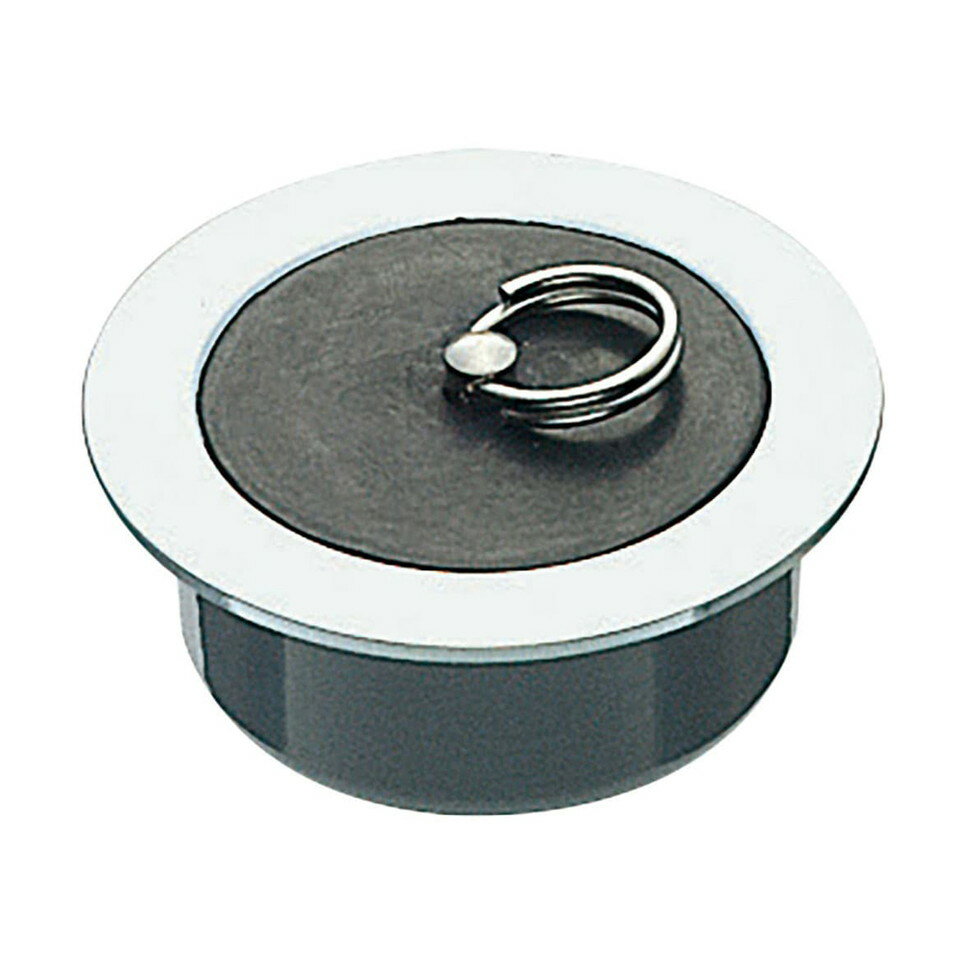 SANEI[H20-50]三栄水栓　ゴム栓付風呂栓