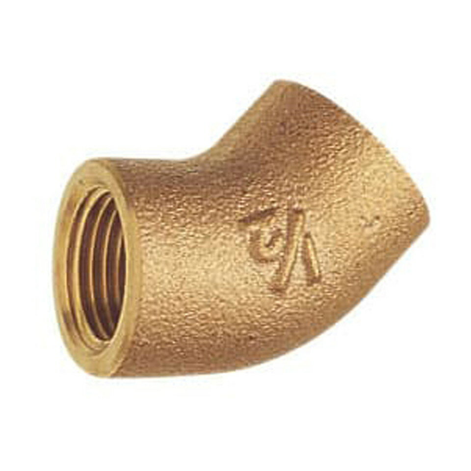 SANEI[T730B-2-13]三栄水栓　砲金45°エルボ