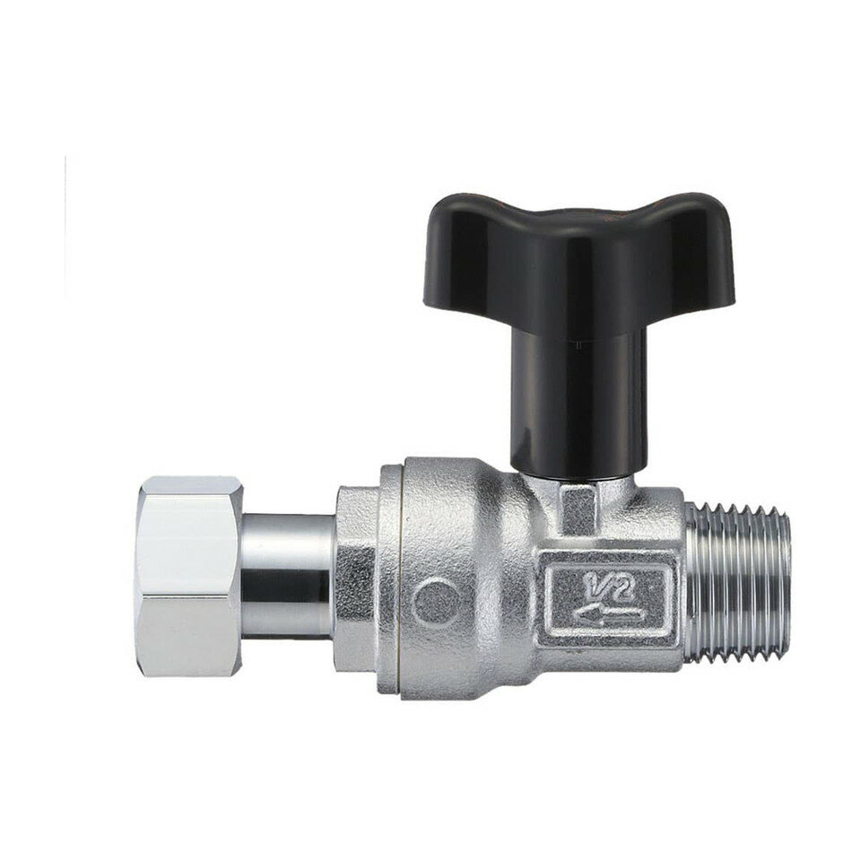 SANEI[V665BV-20]三栄水栓　ナット付逆止付ボールバルブ