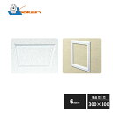 創建 ビニール 天井・壁用点検口枠 6mm用 300×300 GS300-6 61185