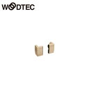 朝日ウッドテック エンド ハードメイプル 左右1個入 PFTE217S 抗菌 抗ウイルス WOODTEC 受注生産品