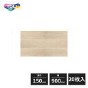 東リ ロイヤルウッド 複層ビニル床タイル FT 150×900mm ファインオーク 20枚入 PWT3219