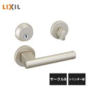 LIXIL 室内ドア把手 サークルB シリンダー錠 シャインニッケル BD-DB-MAFV-BD-DAC-MAFX