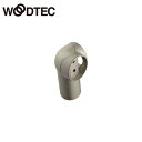 朝日ウッドテック 手摺350Eシリーズ デザインシリーズ ジョイント金具 L型タイプ シルバー 1個入 DK371S WOODTEC