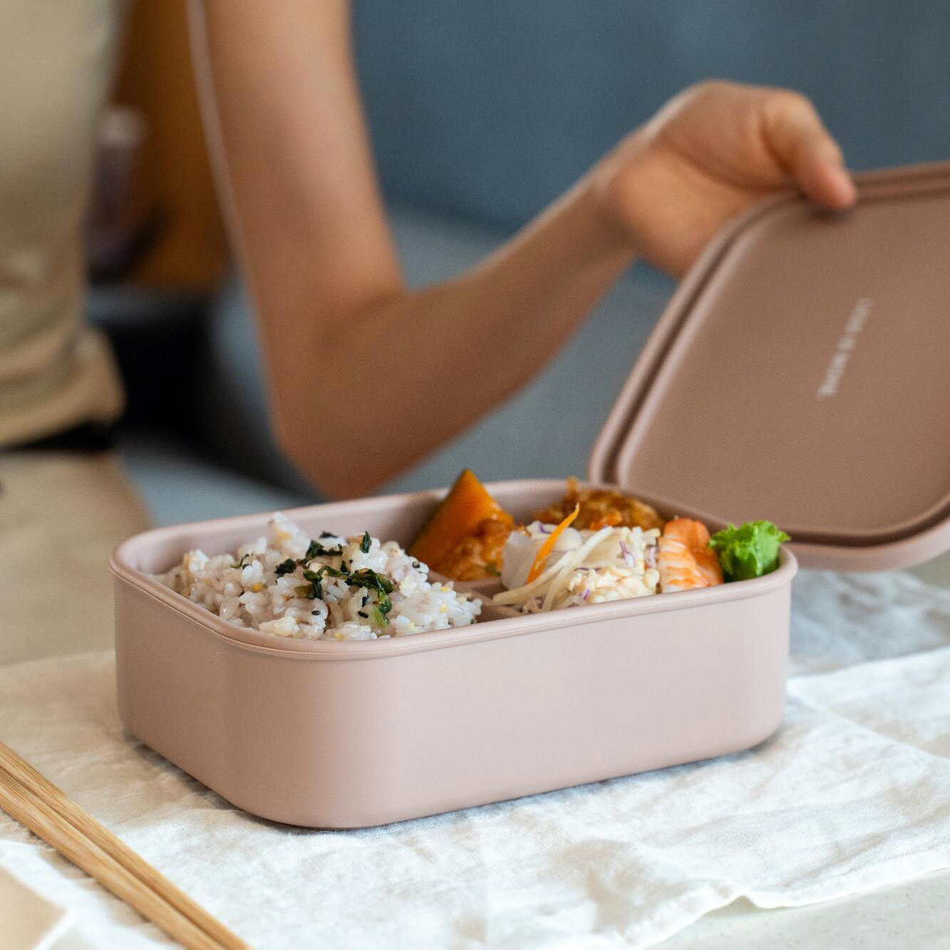 ◇シリコンランチボックス 850ml 5色 ≪Z G FD95≫ 【雑貨】【平日12時まで当日出荷】