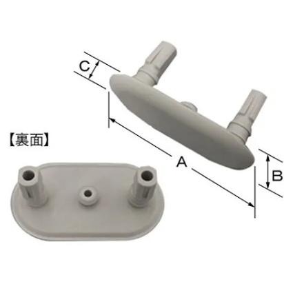 【エントリーで全品P10倍！2/23 1:59まで】≪LIXIL K40-5112≫ 便座ゴム足 ※1個入り【定形外郵便発送】...