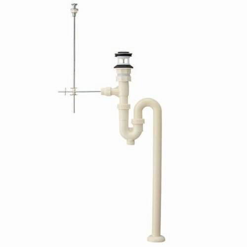 【1等最大100％ポイントバック！当店対象！※要エントリー】ミヤコ 部材 M6VSHP ポップアップ付Sトラップ(洗髪用) 寸法32