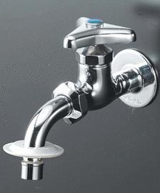 ≪KVK K34BN≫ 洗濯機用水栓 ツバ付 【ASA】