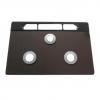 リンナイ 部品 ビルトインコンロ トッププレート<ガラス> 001-1128000