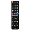 【定形外郵便発送】 シャープ 液晶テレビ用 リモコン<ブラック系>(LC-24K30-B LC-22K30-B LC-19K30-B) 0106380482(2)
