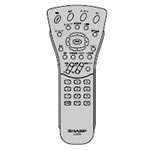  シャープ 液晶テレビ用 リモコン （LC-M30TV LC-30HV3） 0106380084