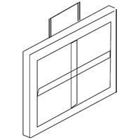 【在庫限定】シャープ プラズマクラスターイオン発生機用 内部フィルター（281 337 0038）【メール便対応】