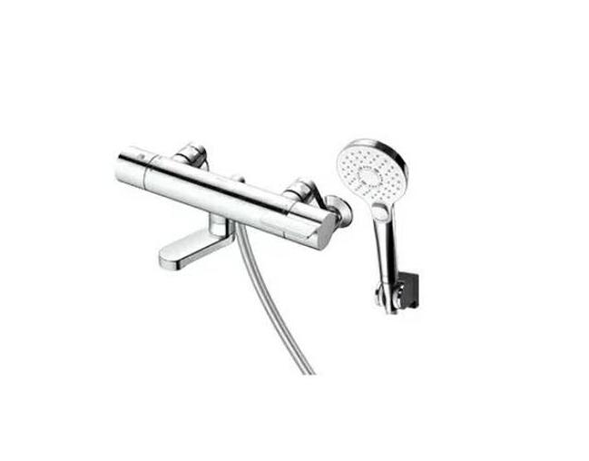 ◇【平日12時まで当日出荷】≪TOTO TBV03450J≫壁付サーモスタット混合水栓（コンフォートウエーブクリック、めっき、調圧弁） GG水栓 浴室