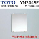 ◇【平日14時まで当日出荷】≪TOTO YM3045F≫ 化粧鏡 耐食鏡 角形 300×450