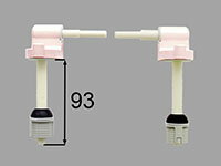 ≪LIXIL A-3607/LR8≫ヒンジ スローダウン付 ピンク ■*