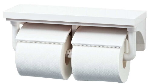 ≪LIXIL CF-AA64/WA≫ LIXIL/INAX 棚付2連紙巻器 ペーパーホルダー 紙巻器本体 ■ ≪LIXIL CF-AA64/WA≫ LIXIL/INAX 棚付2連紙巻器 ペーパーホルダー 紙巻器本体 ■