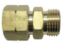 ≪ミヤコ M154FHN≫フレキ用銅管火なしアダプタ【ネコポス発送】