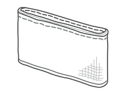 パナソニック 空気清浄機 加湿フィルターF-ZXLV50 ■