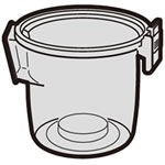 シャープ 掃除機用 ダストカップ（217 137 0345）