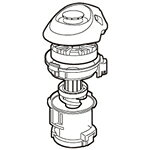シャープ 掃除機用 ダストカップ組品（217 137 0325）