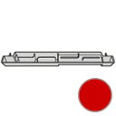【当店対象!1等最大100%ポイントバックキャンペーン(上限あり)】シャープ ウォーターオーブン ヘルシオ用 つゆ受け<レッド系>(350 111 0049)