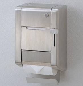 TOTOYH121MKスペア付紙巻器(縦型タイプ・カギ付)177times;149times;311ステンレス製ペーパー芯受け付き※ペーパー補充のため、上部に130以上の空間が必要です