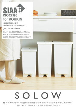 ペダルダストボックス 20L 抗菌 防汚 ゴミ箱 スリム ふた付き リビング 分別 縦型 屋外 ペダル ダストボックス 背面キャスター付 おしゃれ