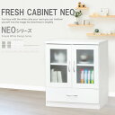 キャビネット NEO キッチン収納 ガラ