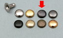 クラフト社 片面カシメ 極小 10コ入 ブロンズ クリックポスト(メール便)可