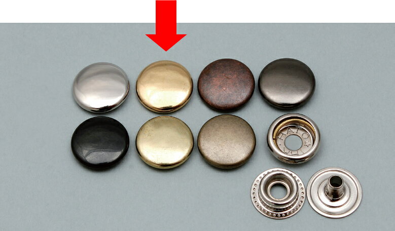 クラフト社 ジャンパードット 大 15mm 10コ入 ゴールド クリックポスト（メール便）可