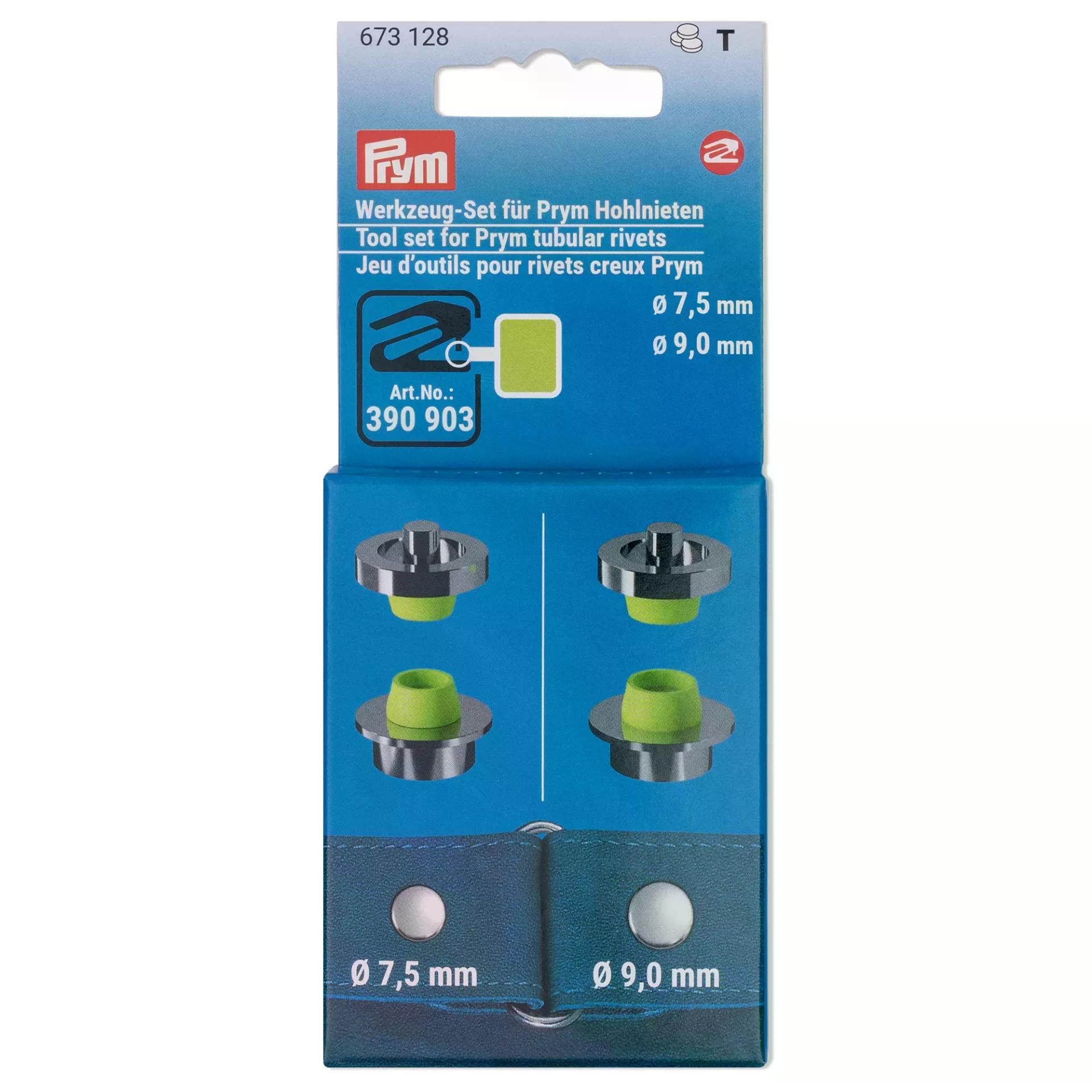 Rakuten - プリム(Prym) 両面カシメ取付コマ(7.5/9.0mm) 673128 ヴァリオクリエイティブツール用 クラフト社 クリックポスト(メール便)可